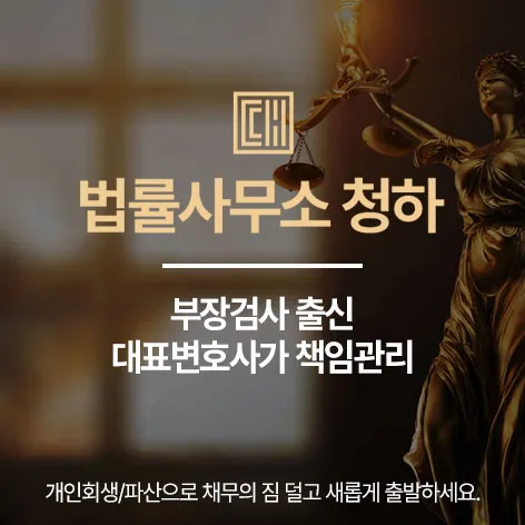 법률사무소 청하 개인회생·파산 안내 이미지